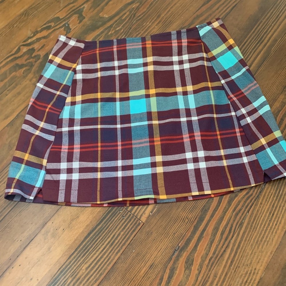 Plaid skirt